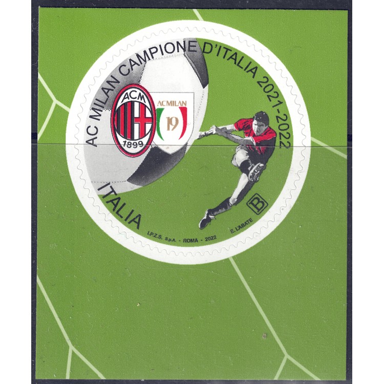 ITALY 2022 Milan champion of Italy MNH**