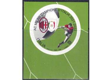 ITALY 2022 Milan champion of Italy MNH**