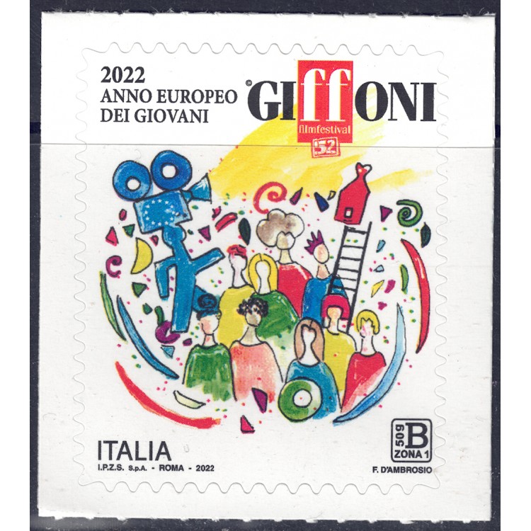 ITALY 2022 European Year of Youth MNH**