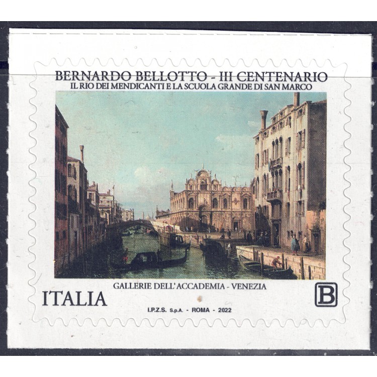 ITALY 2022 Bernardo Bellotto MNH**