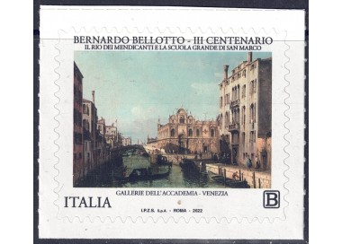 ITALIA 2022 Bernardo Bellotto MNH**