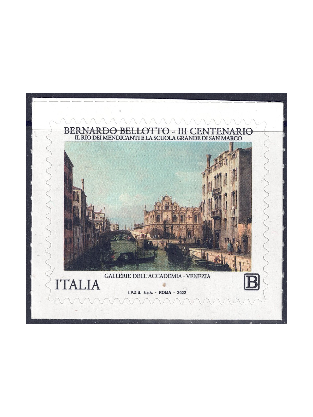 ITALIA 2022 Bernardo Bellotto MNH**
