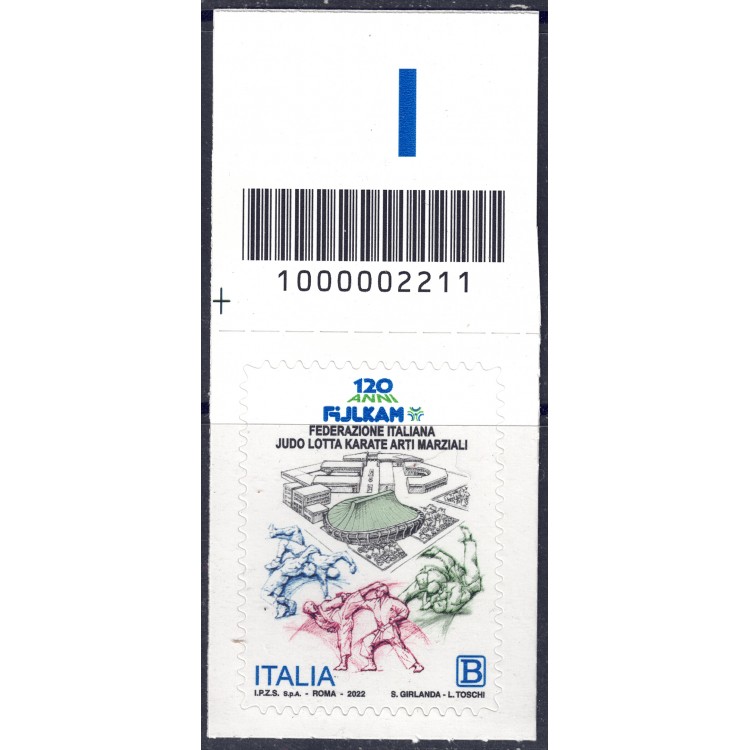ITALIA 2022 Federazione Italiana Judo CB 2211 ass