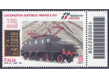 ITALIA 2022 Locomotiva elettrica trifase CB 2208 dx