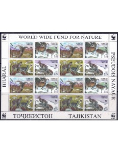 TAJIKISTAN 2005 Nature Protection m/s MNH**