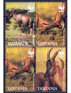 TANZANIA 2006 Fauna (antelopes) 4v MNH**