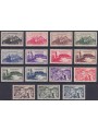 FEZZAN AND GHADAMES (FRENCH WEST) 1946 Various subjects 15v MNH**