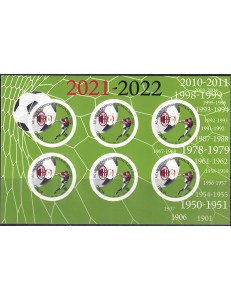 ITALIA 2022 Milan campione d'Italia MF MNH**