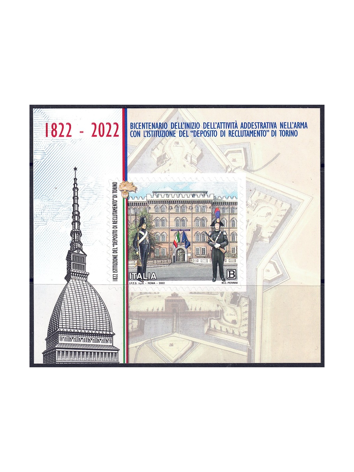 ITALY 2022 Carabinieri Recruitment s/s MNH**