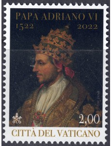 VATICANO 2022 Papa Adriano VI MNH**