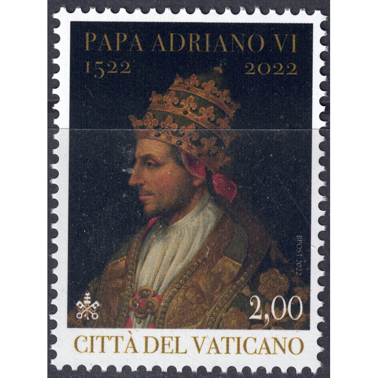 VATICAN 2022 Pope Adrian VI MNH**
