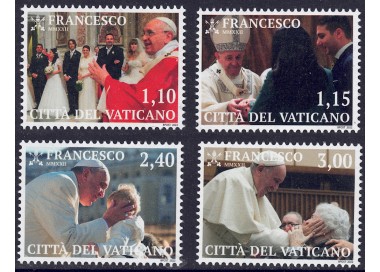 VATICAN 2022 Pope Francis 4v MNH**