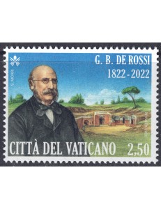 VATICANO 2022 Giovanni Battista de Rossi MNH**
