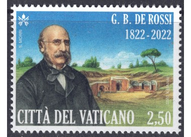 VATICAN 2022 Giovanni Battista de Rossi MNH**