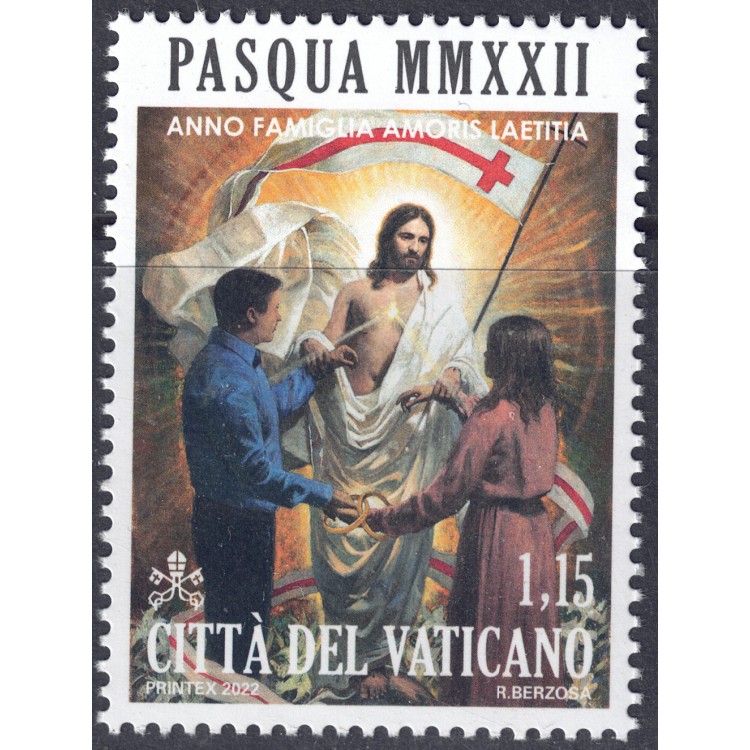 VATICANO 2022 Pasqua MNH**