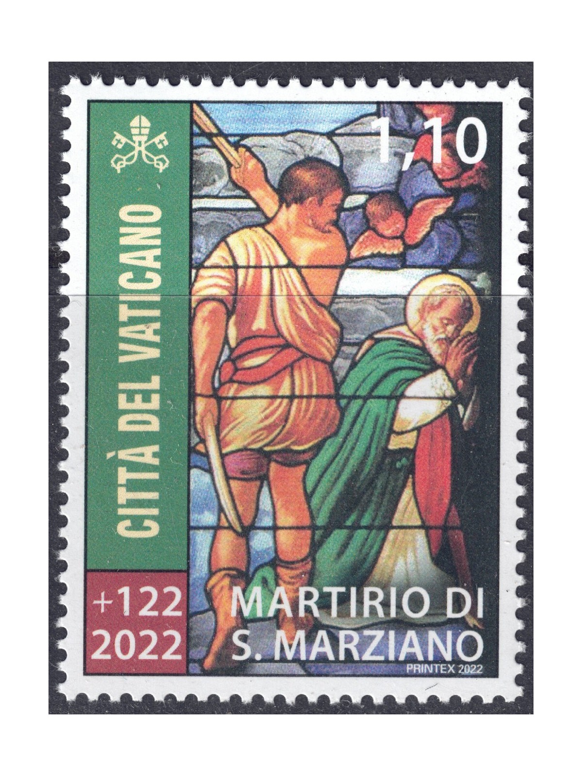 VATICAN 2022 San Marziano MNH**