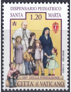 VATICANO 2022 Dispensario pediatrico MNH**