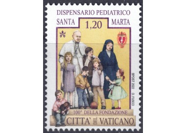 VATICANO 2022 Dispensario pediatrico MNH**