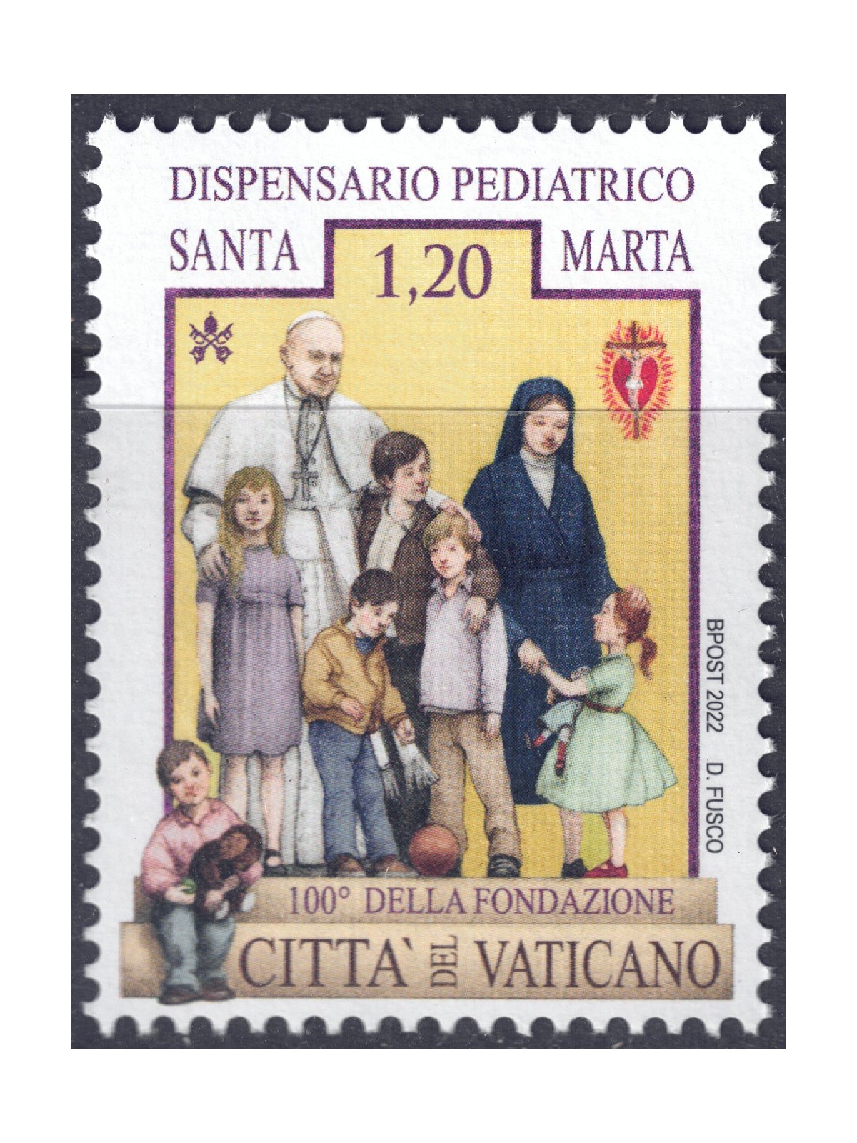 VATICAN 2022 Pediatric Dispensary MNH**