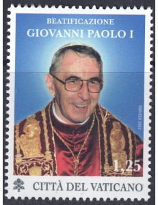 VATICAN 2022 Pope John Paul I MNH**
