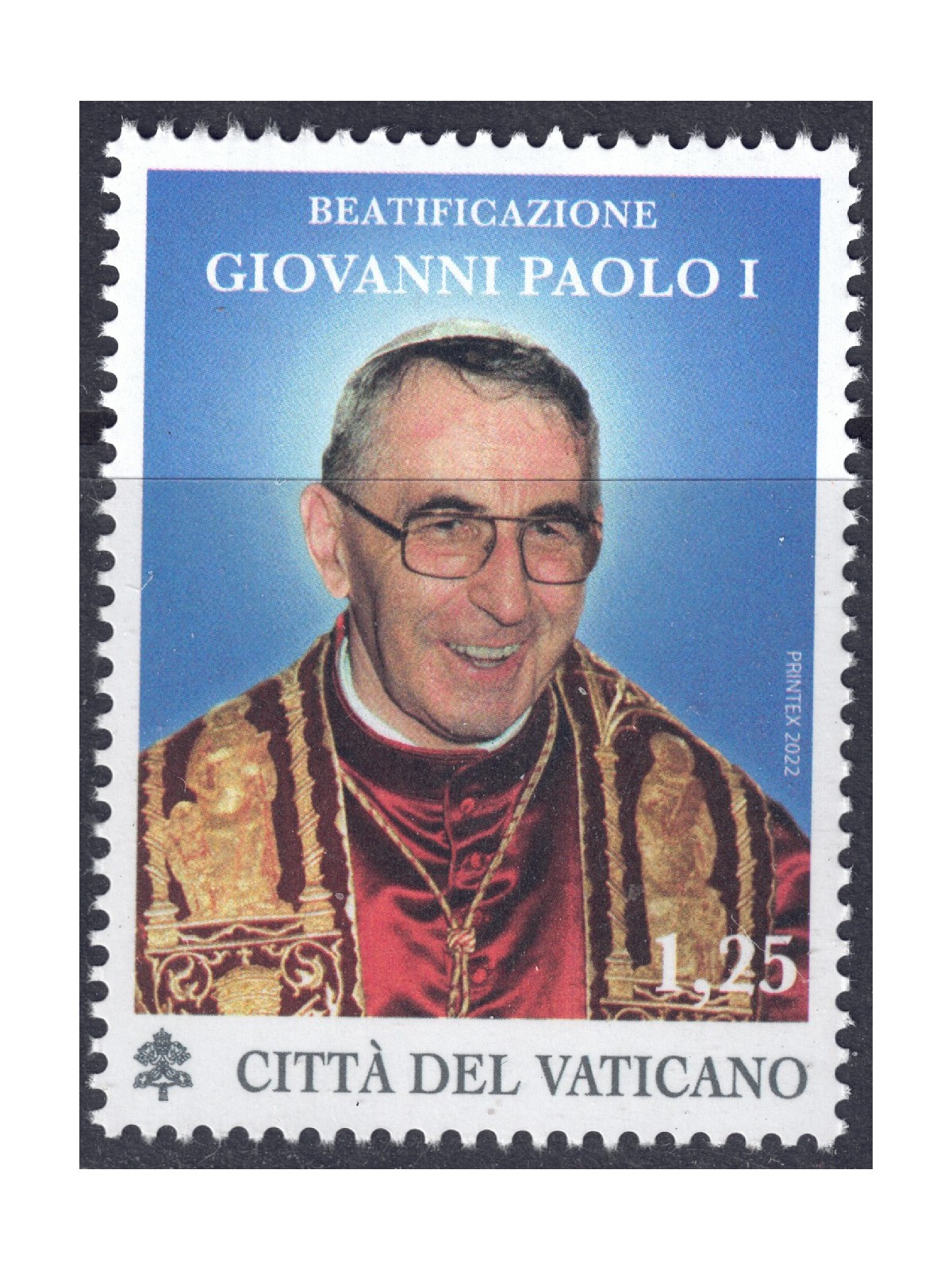VATICANO 2022 Papa Giovanni Paolo I MNH**