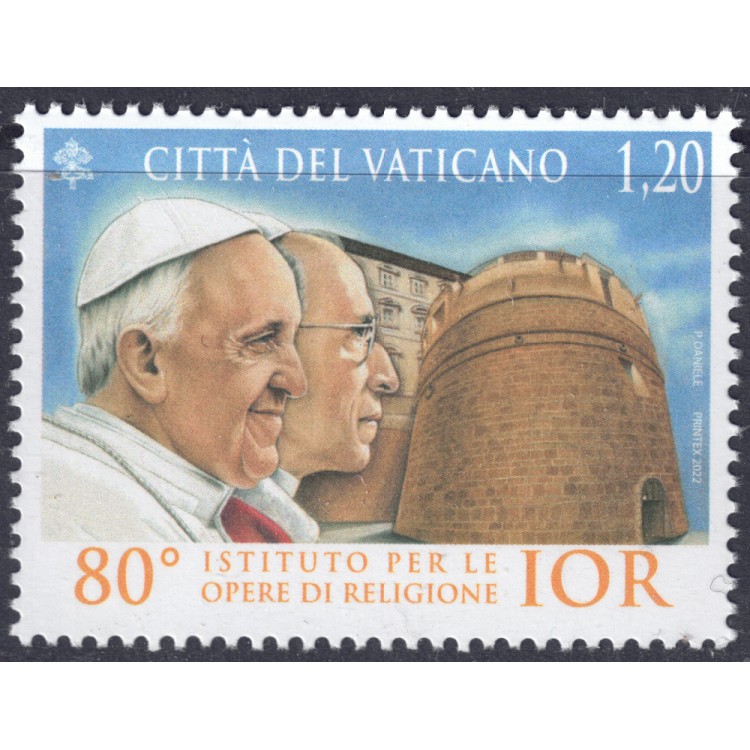 VATICAN 2022 Foundation of the IOR MNH**