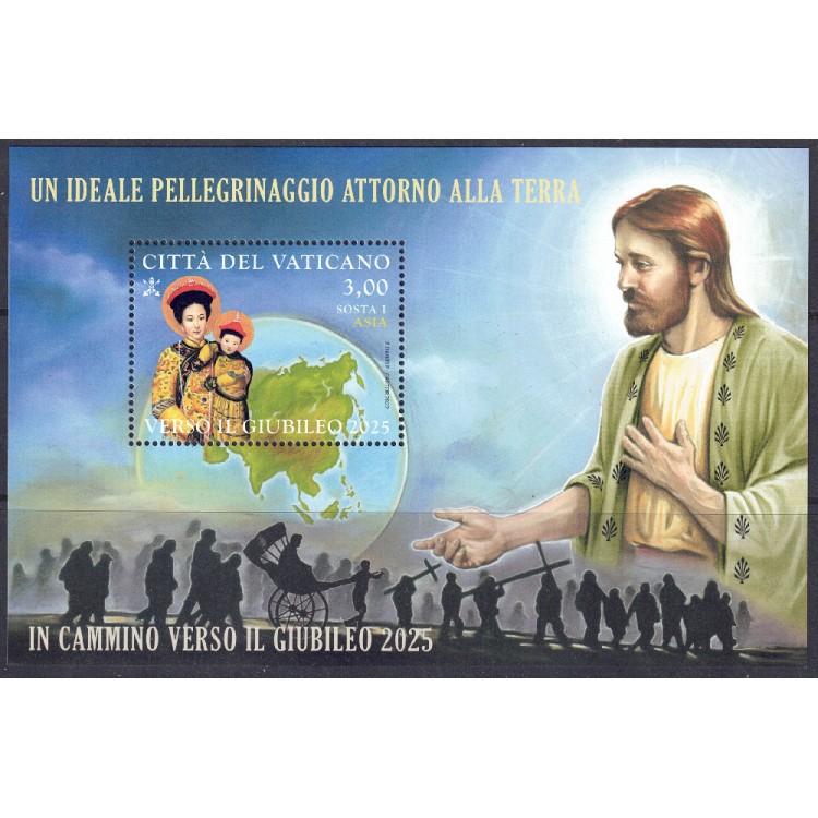 VATICAN 2022 Towards the Jubilee (Asia) s/s MNH**
