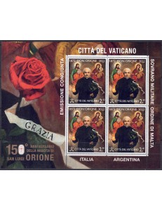 VATICAN 2022 St. Luigi Orione m/s MNH**