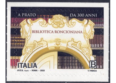 ITALY 2022 Roncioniana Library MNH**