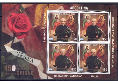 ARGENTINA 2022 San Luigi Orione MF MNH**