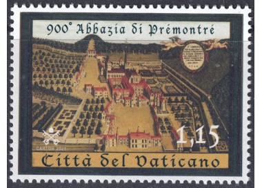 VATICAN 2021 Prémontré Abbey MNH**