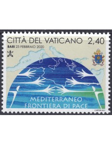 VATICANO 2021 Viaggi del Papa MNH**