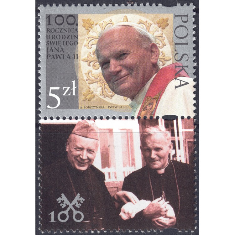 POLAND 2020 John Paul II MNH**