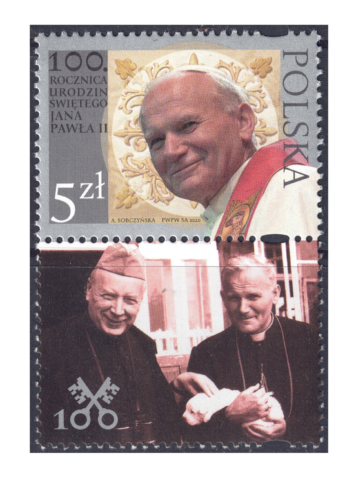 POLAND 2020 John Paul II MNH**