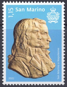 SAN MARINO 2022 Napoleon Bonaparte MNH**