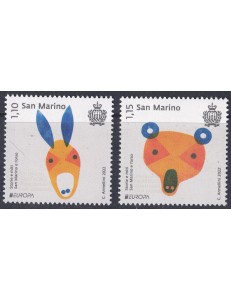 SAN MARINO 2022 Europe 2v MNH**