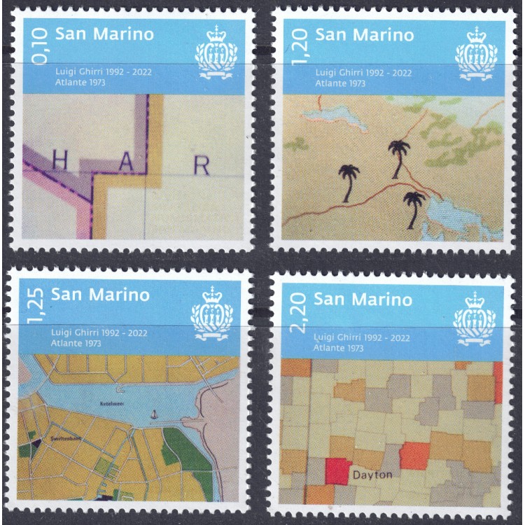 SAN MARINO 2022 Luigi Ghirri 4v MNH**