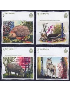 SAN MARINO 2022 Wildlife 4v MNH**