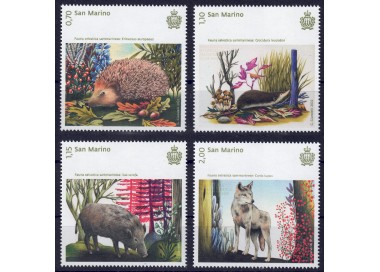 SAN MARINO 2022 Wildlife 4v MNH**