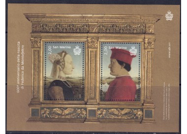 SAN MARINO 2022 Federico da Montefeltro BF MNH**