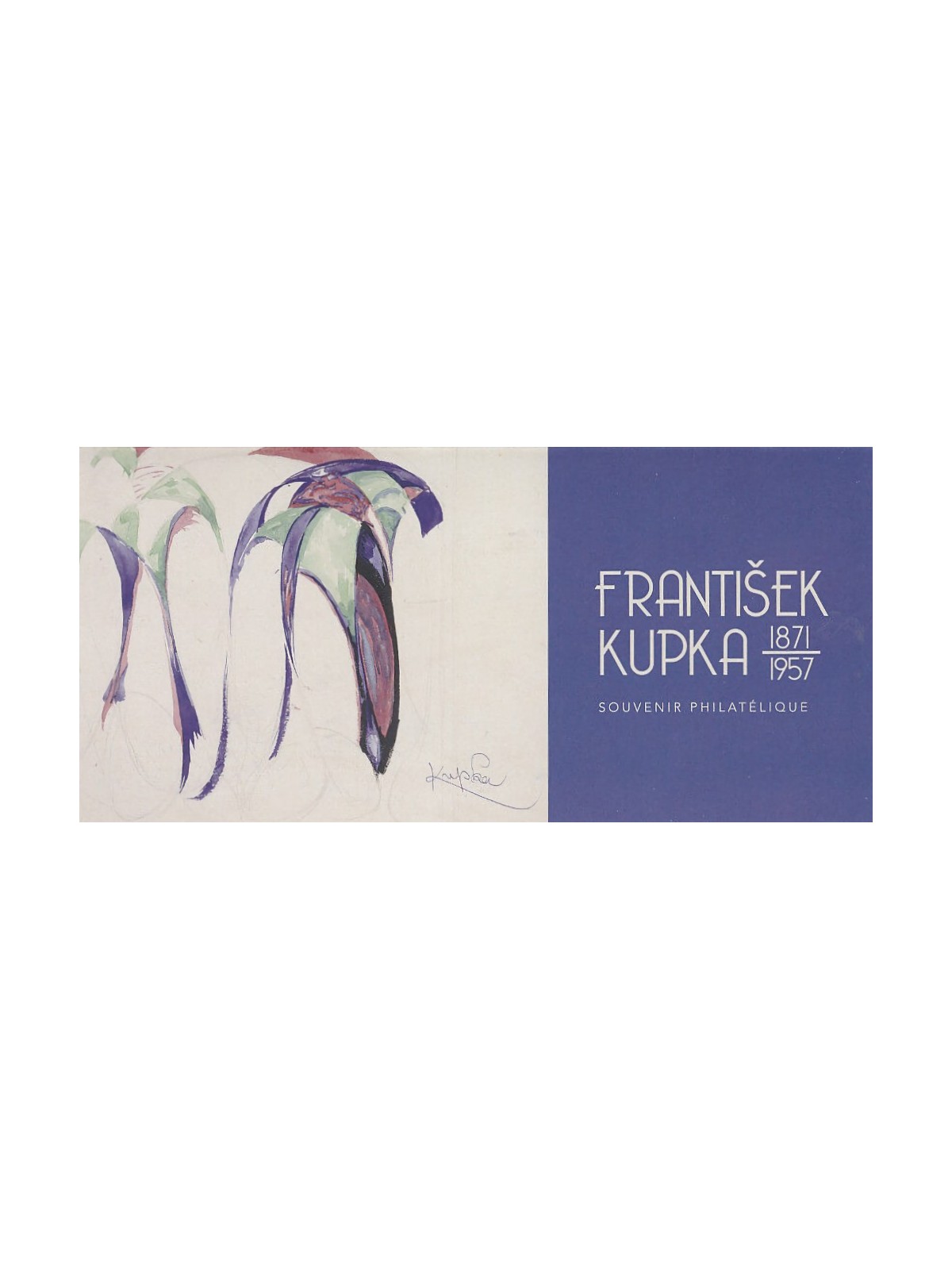 FRANCE 2018 Art, František Kupka (Philatelic Souvenir)