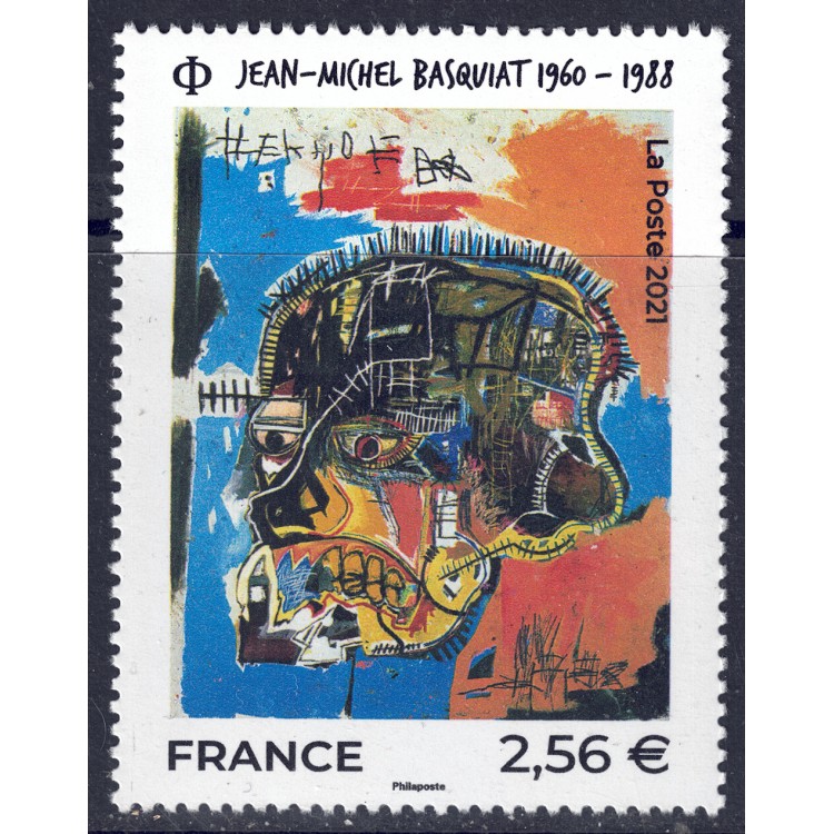 FRANCIA 2021 Arte (Jean-Michel Basquiat) MNH**