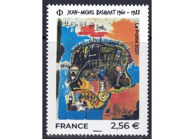 FRANCE 2021 Art (Jean-Michel Basquiat) MNH**