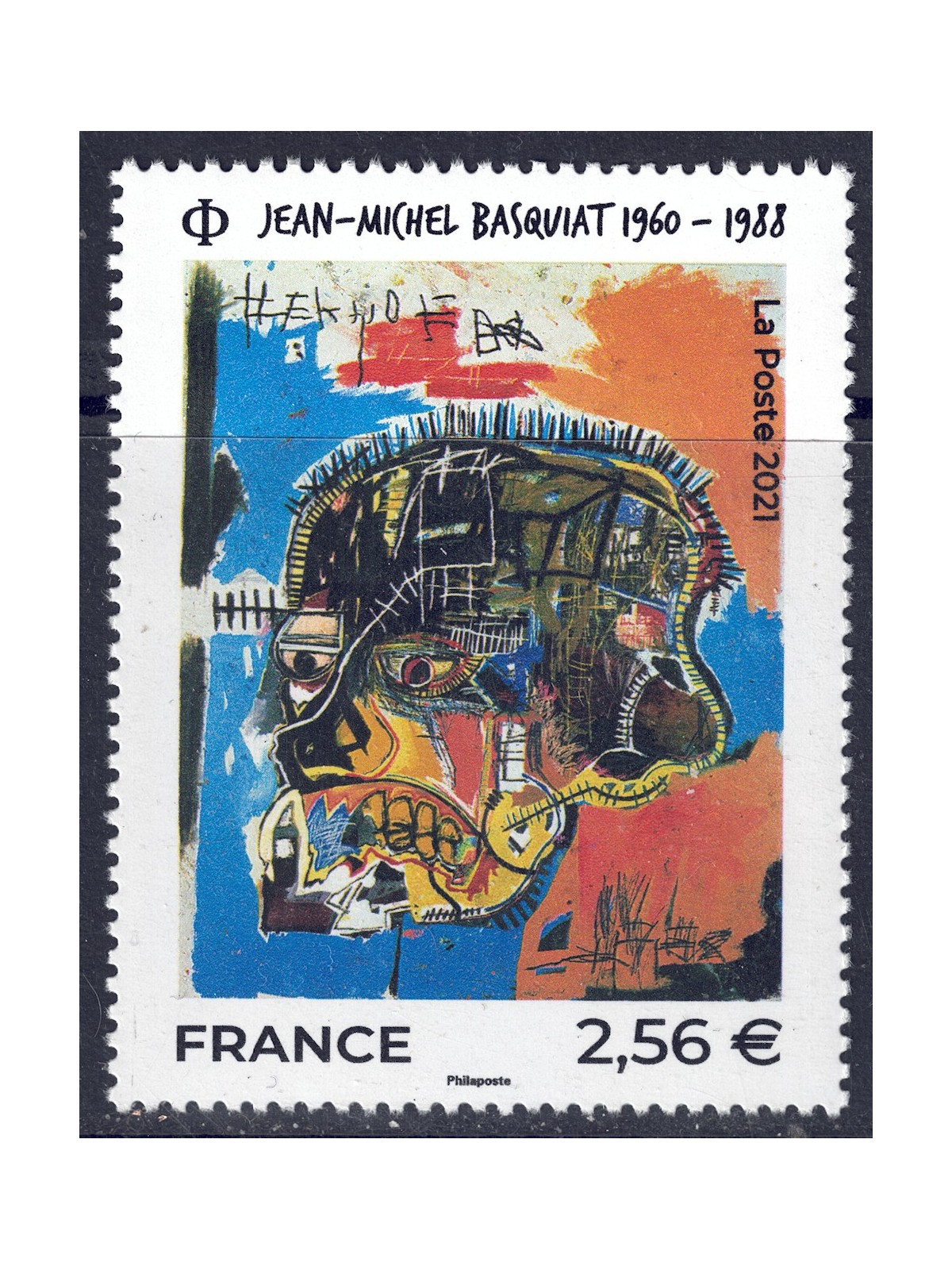 FRANCIA 2021 Arte (Jean-Michel Basquiat) MNH**