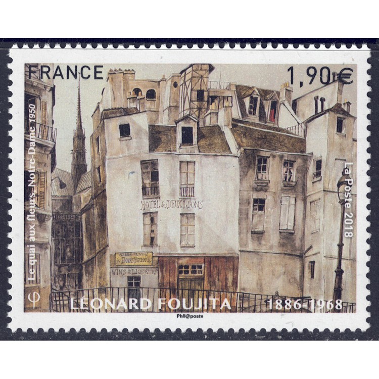 FRANCE 2018 Art (Léonard Tsuguharu Foujita) MNH**