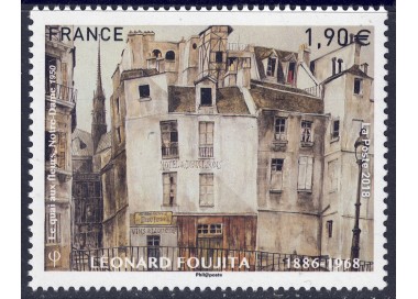 FRANCIA 2018 Arte (Léonard Tsuguharu Foujita) MNH**