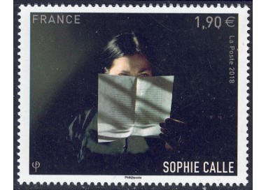 FRANCIA 2018 Arte (Sophie Calle) MNH**