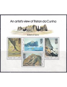 TRISTAN DA CUNHA 1980 Roland Svensson BF MNH**