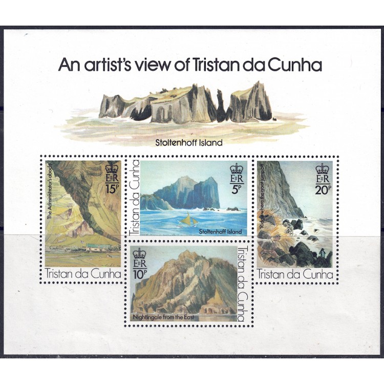 TRISTAN DA CUNHA 1980 Roland Svensson BF MNH**