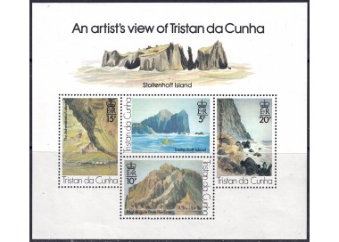 TRISTAN DA CUNHA 1980 Roland Svensson s/s MNH**